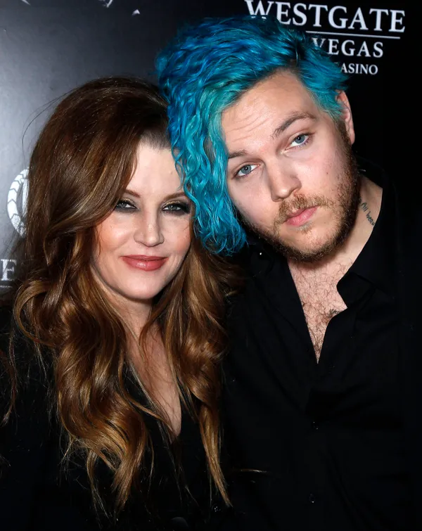 Benjamin Keough and Lisa Marie Presley
